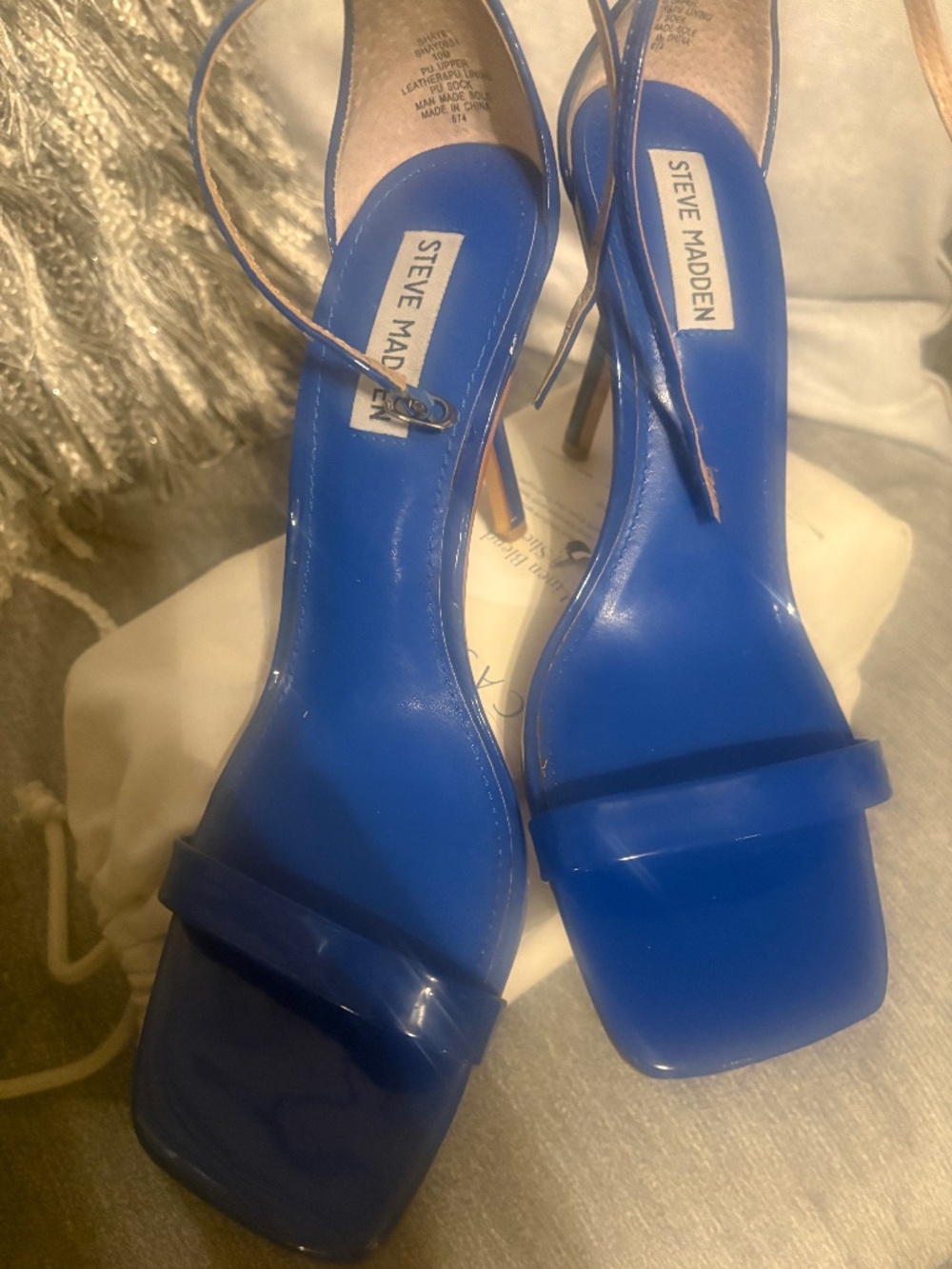 Cobalt Blue heel